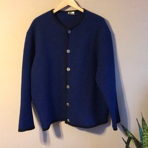 Vintage 1960s Men’s German Sweater Coat